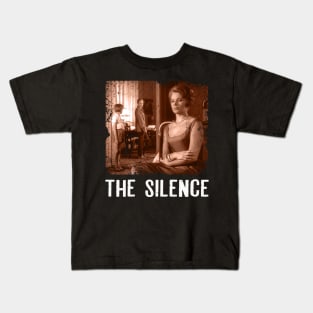 Introspection and Isolation in Style Silence Fan Fashion Kids T-Shirt